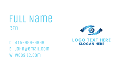 Blue Eye Vision Business Card Image Preview