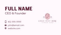 Beauty Nail Art Emblem Business Card Preview