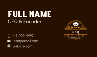 Chef Hat Spoon Fork Business Card Image Preview