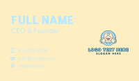 Baby Hug Mascot Business Card Design