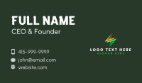 Electrical Lightning Thunder Business Card Image Preview