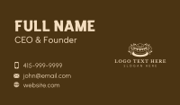 Cake Dessert Culinary Business Card Design