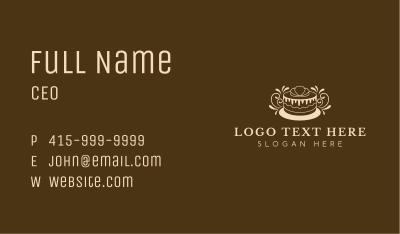 Cake Dessert Culinary Business Card Image Preview