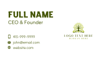 Tree Education Book Business Card Image Preview