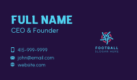 Star Pattern Foundation Business Card Image Preview