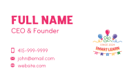 Balloon Party Celebration Business Card Image Preview