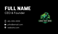 Trex Raptor Dinosaur Business Card Design