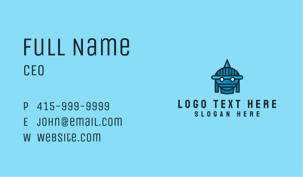 Robot Monster Game  Business Card Design Image Preview