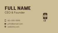 Pine Tree Chisel Carpentry Business Card Image Preview