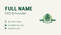 Leaf Garbage Disposal Business Card Preview