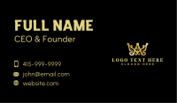 Luxury Royalty Crown Business Card Image Preview