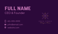 Mandala Wellness Spa Business Card Image Preview