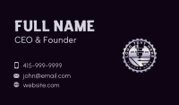 Industrial Laser Engraving Business Card Design