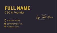 Business Clothing Wordmark Business Card Image Preview
