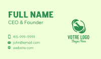 Green Herbal Medicine Business Card Image Preview