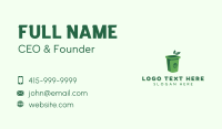 Eco Trash Disposal Business Card Design