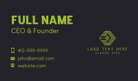 AI Tech Developer Business Card Preview