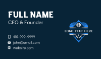 Remodel Roof Hammer Business Card Preview