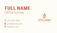 Fire Burger Food Business Card Image Preview