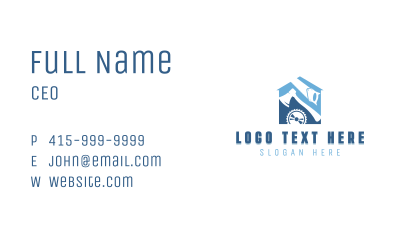 Carpentry Builder Tools Business Card Image Preview