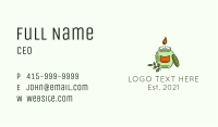 Natural Candle Jar Business Card Image Preview