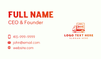 Hamburger Truck Diner Business Card Preview