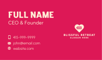 Full Charge Heart Business Card Image Preview