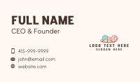 Baby Sleep Nursery Business Card Preview