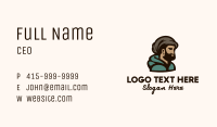 Cool Beard Man Business Card Image Preview