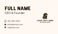 Cool Beard Man Business Card Image Preview