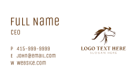 Animal Horse Riding Business Card Image Preview