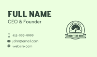 Tree Nature Forestry Business Card Image Preview