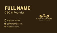 Decorative Luxury Roof House Business Card Image Preview