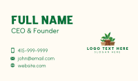 Organic Plant Pot Business Card Image Preview