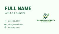 Greenhouse Plant Landscaping  Business Card Design
