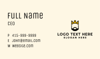 Black Beard King Business Card Image Preview