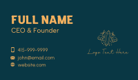 Golden Jewel Boutique Business Card Preview