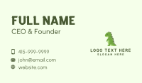 Toddler Dino Plush Toy Business Card Preview