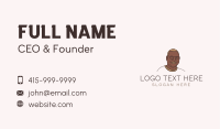 Smiling Man Character  Business Card Image Preview