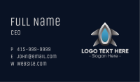 Alien Spacecraft Business Card Image Preview