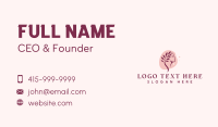 Woman Skincare Salon Business Card Image Preview