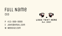 Cute Eye Cosmetics Business Card Image Preview