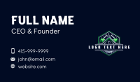 Carpentry Renovation Contractor Business Card Design