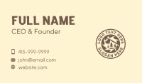 Axe Sawmill Lumberjack Business Card Image Preview