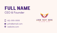 Angelic Holy Wings Business Card Design