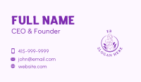 Pretty Girl Skincare Business Card Image Preview
