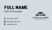 Black Car Wrench Business Card Image Preview