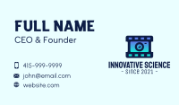 Film Strip Lens Business Card Image Preview