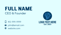 Tornado Weather Badge Business Card Image Preview