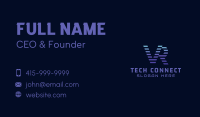 Stripe VR Pattern Business Card Image Preview